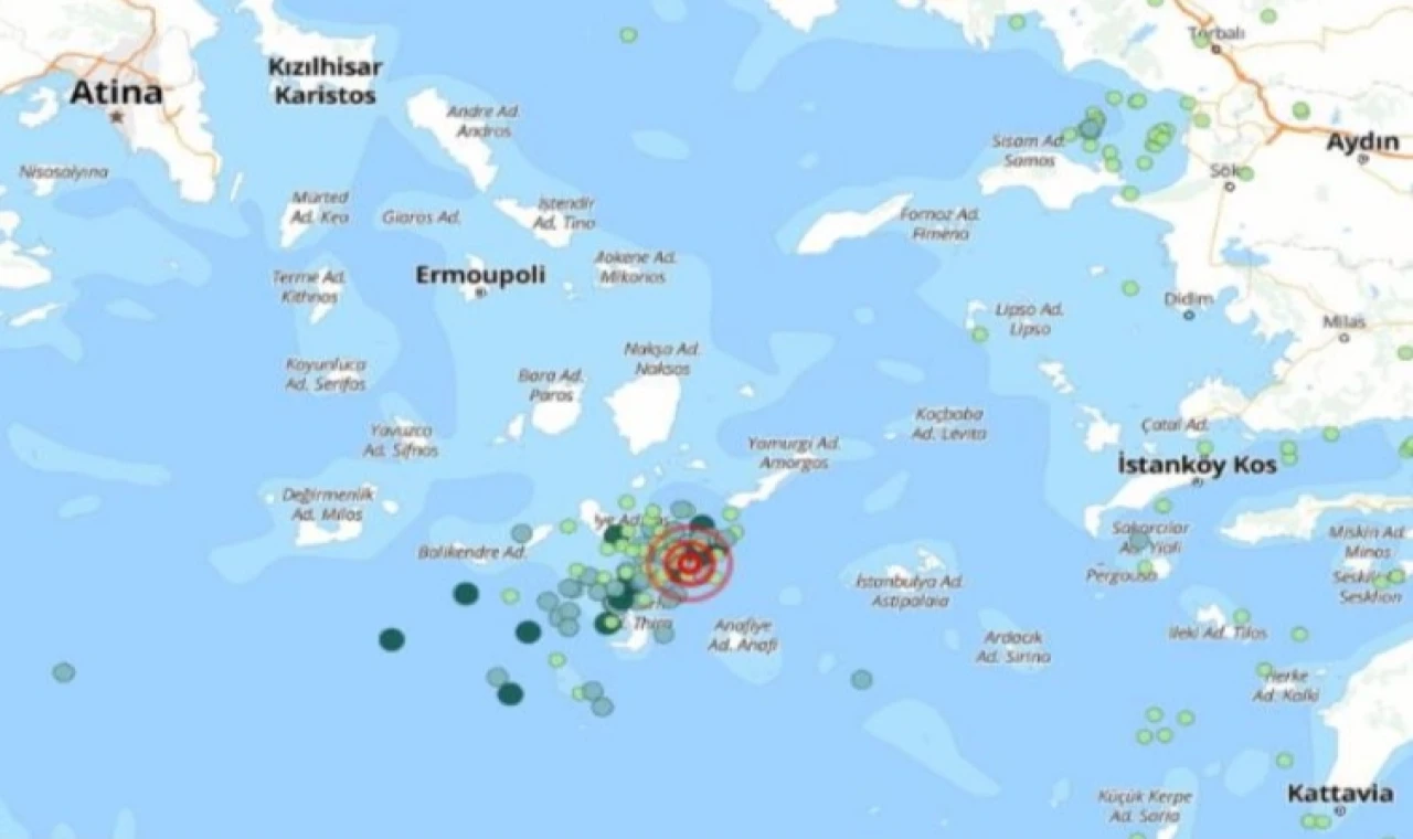 Ege ortalama 7 dakikada bir sallanıyor! 6 günde 450’nin üzerinde deprem kaydedildi