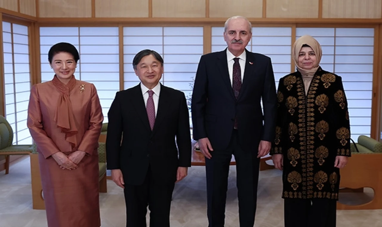 Japonya İmparatoru, TBMM Başkanı Kurtulmuş’u kabul etti