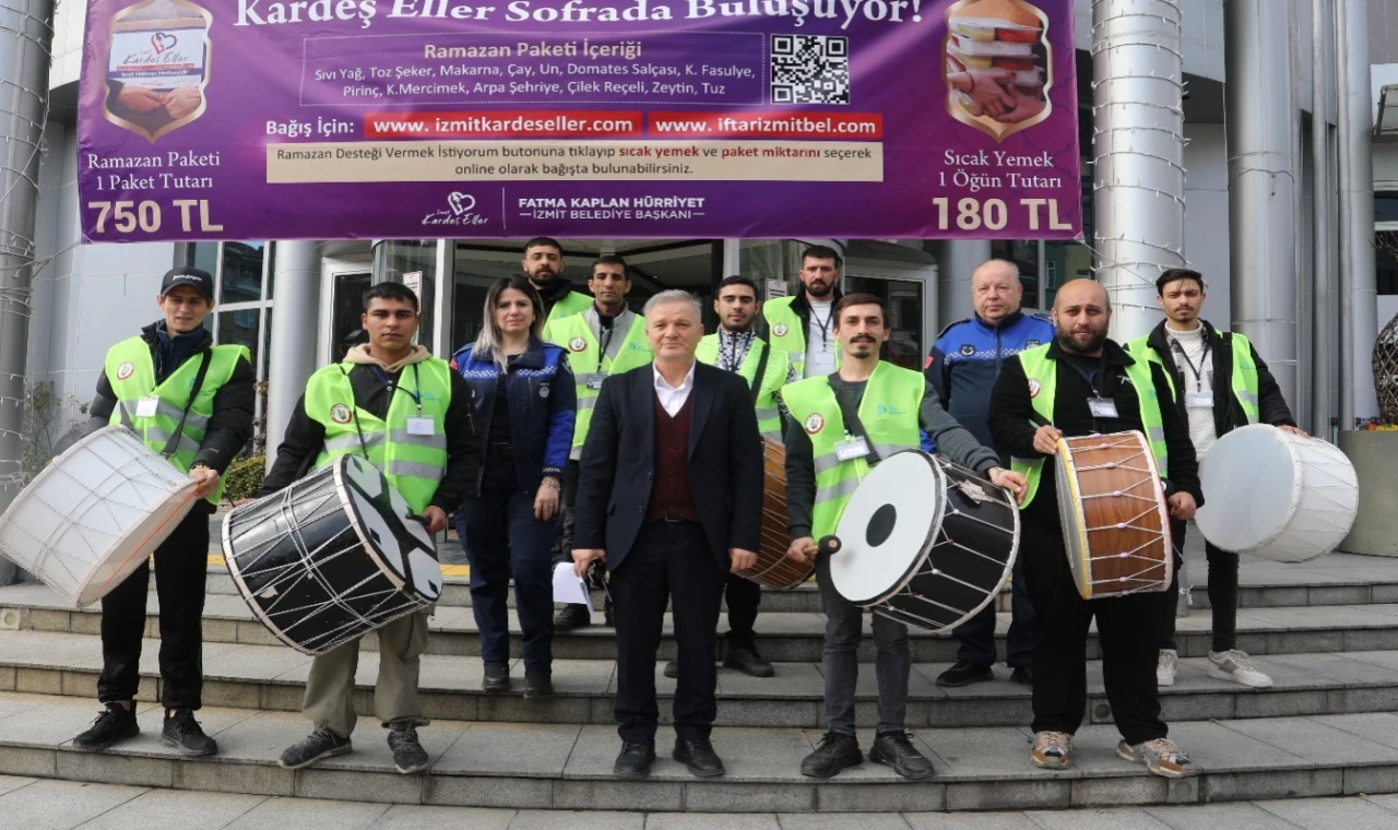 Kocaeli İzmit’in Ramazan davulcuları belli oldu