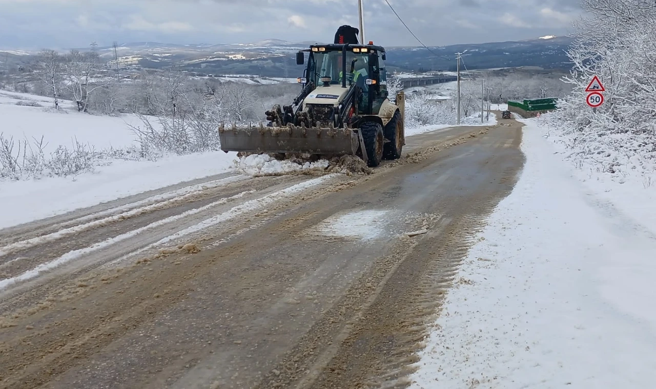 Kocaeli’de gece gündüz yollar açık