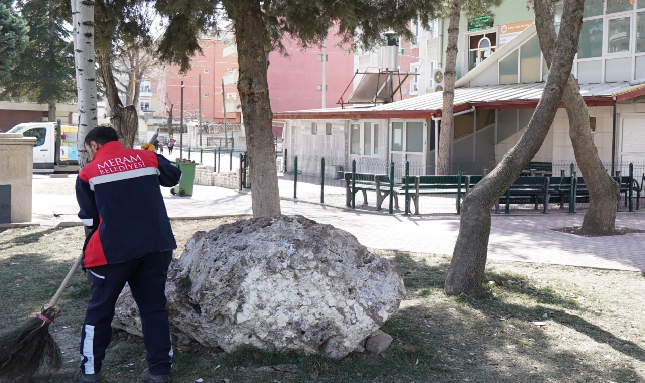 Konya Meram’da Ramazan temizliği!