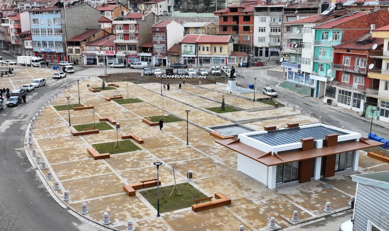 Konya’da meydan düzenlemesi tamamlandı