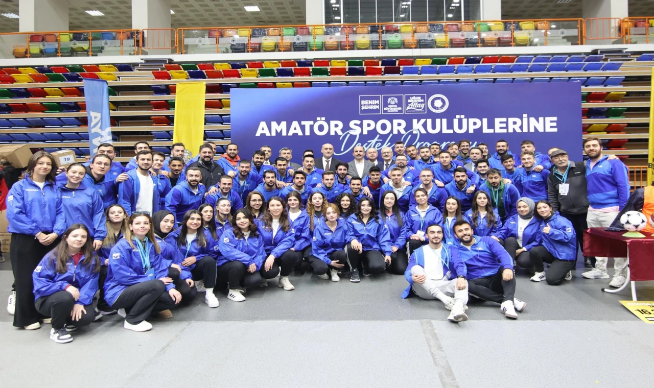 Konya’dan amatör spor kulüplerine 16 milyonluk malzeme desteği