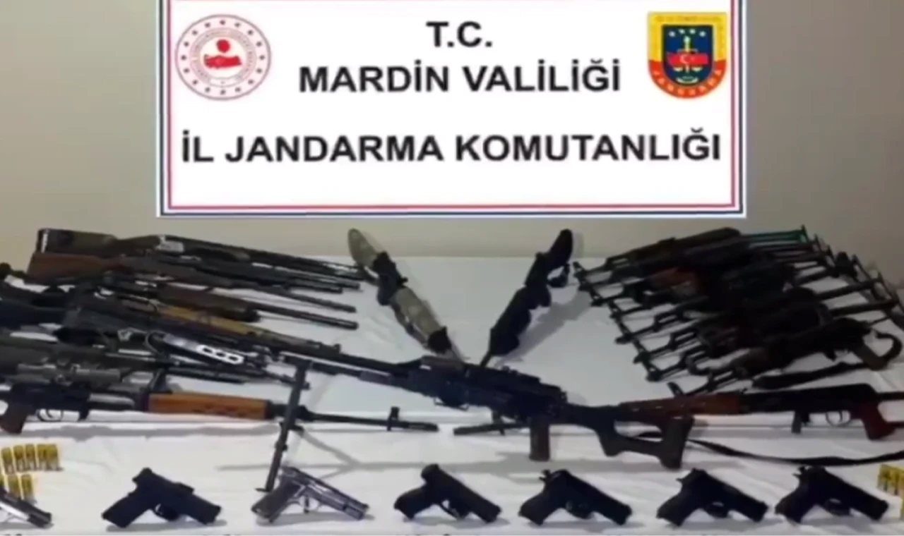 Mardin’deki ’Hücre’ dağıtıldı! Silah kaçakçılığına 11 tutuklama