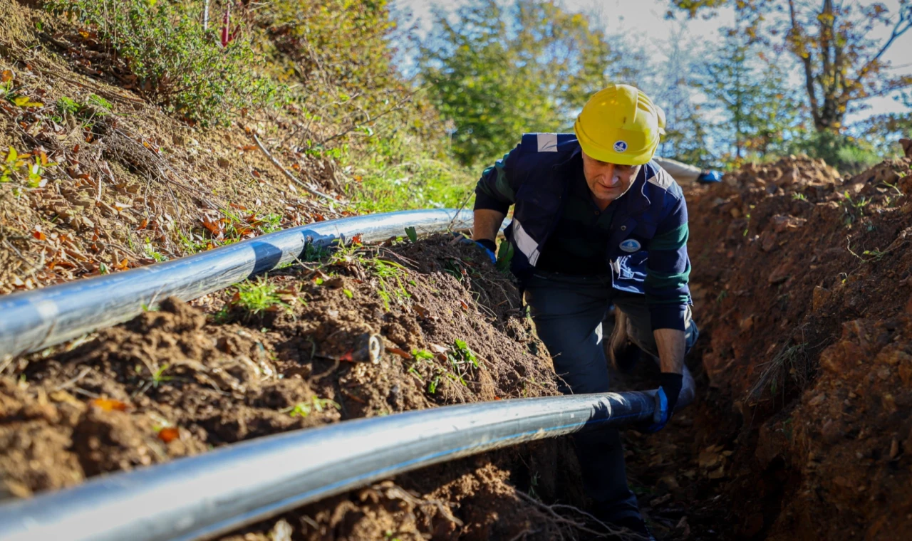 Sakarya’da 6 bin 500 metrelik yeni içme suyu hattı