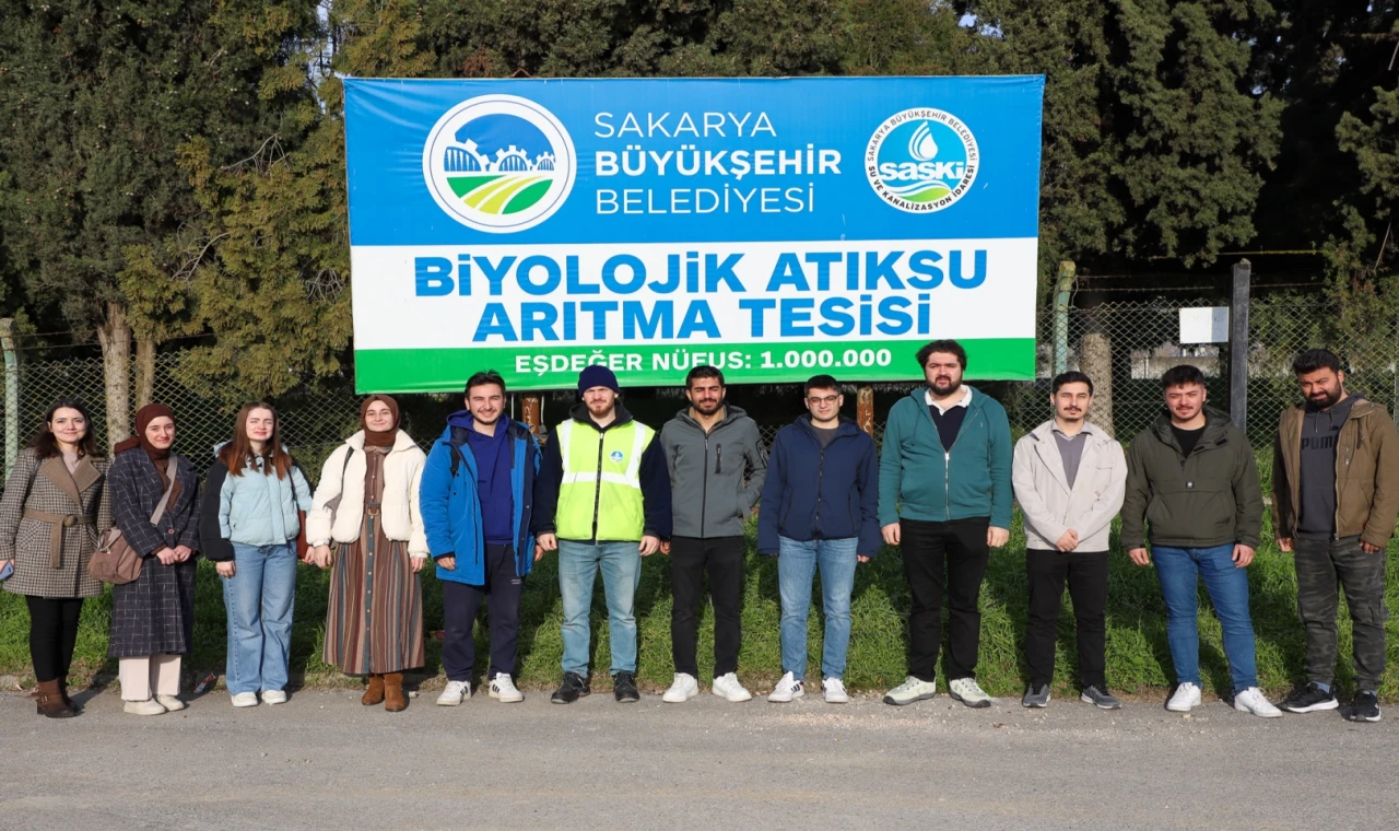 SASKİ arıtma tesisleri’ne Tıp Fakültesi’nden ziyaret