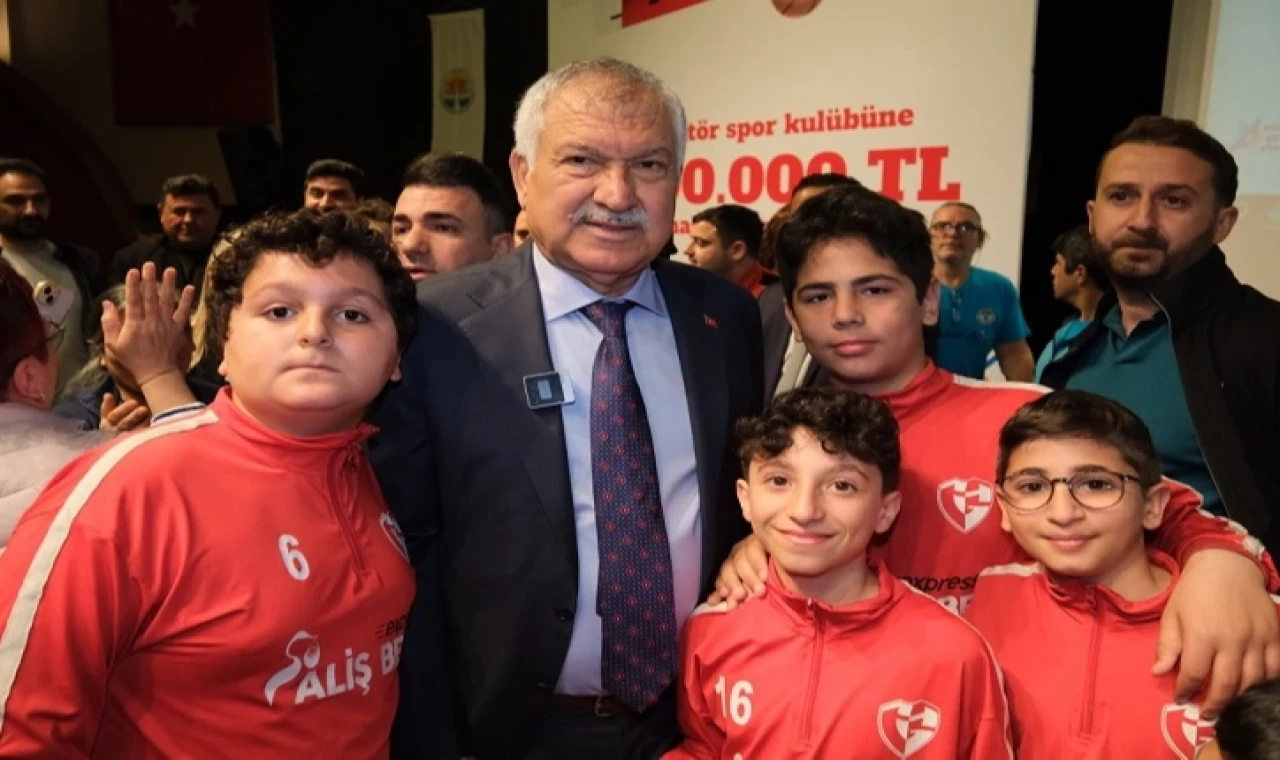 Adana Büyükşehir’den amatör spora 14 milyon 500 bin lira