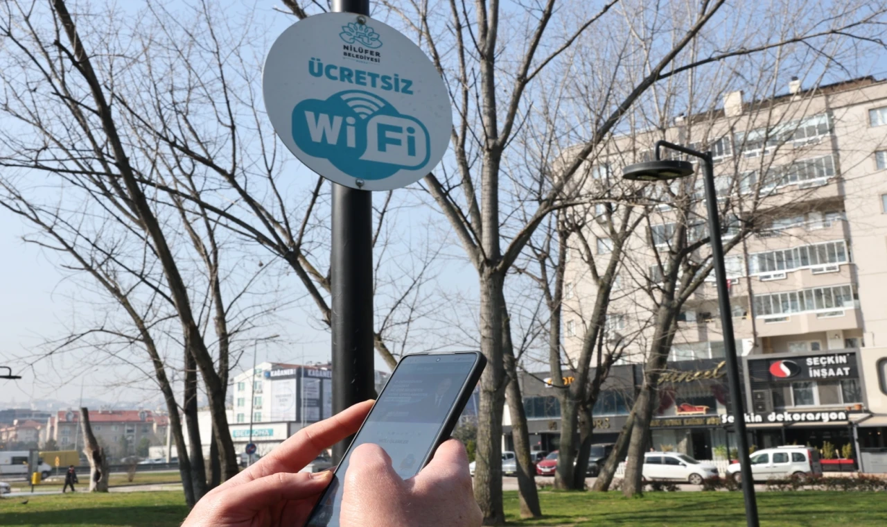 Bursa Nilüfer’de ücretsiz Wi-Fi yaygınlaşıyor