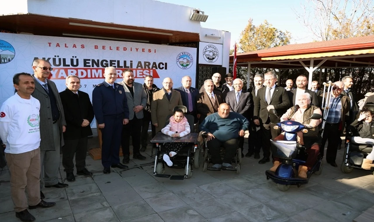 Kayseri Talas’ta engellilerin yüzü gülüyor