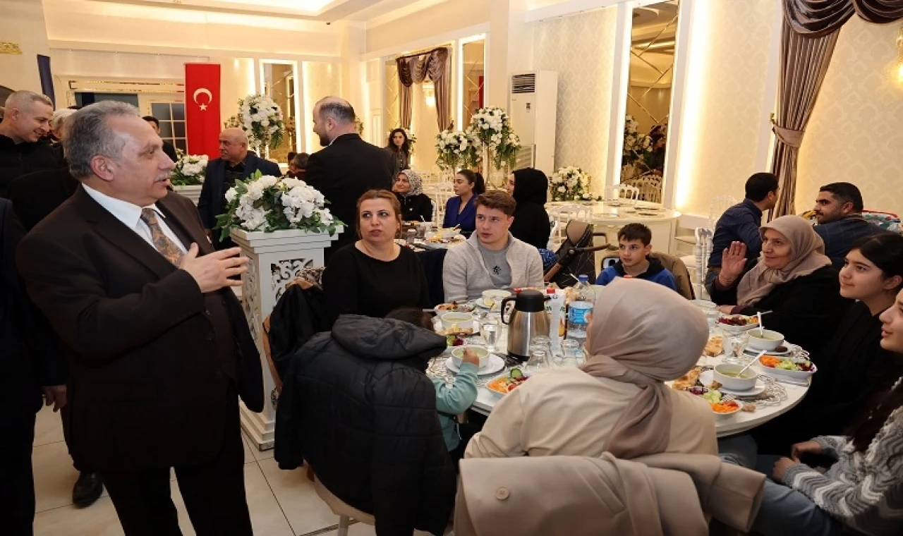 Kayseri Talas’tan şehit ailelerine iftar