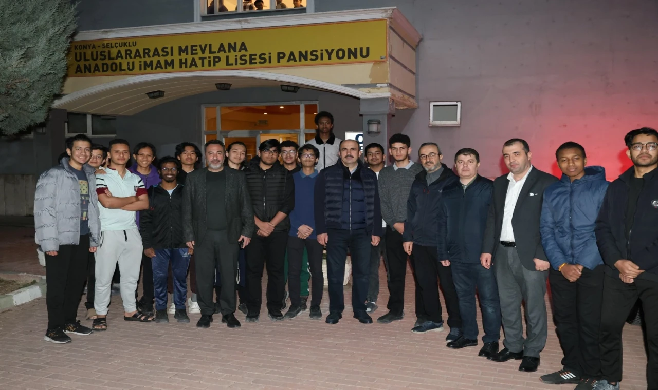 Konya’da uluslararası öğrencilerle sahur buluşması