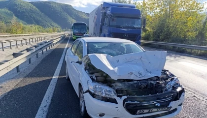 Bilecik Pazaryeri’nde trafik kazası: 1 yaralı