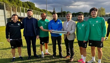 Bursa Gemlik’ten Bursaspor’a destek ziyareti