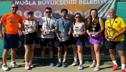 Geleneksel Karma Tenis Turnuvası Dalaman’da yapıldı