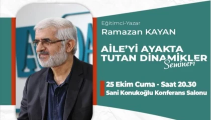 İnegöl’de “Aileyi Ayakta Tutan Dinamikler” semineri düzenlenecek