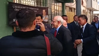 Kemal Kılıçdaroğlu Sinan Ateş’in ailesini ziyaret etti