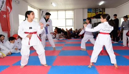 Malatya’da taekwondocuların kuşak heyecanı