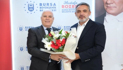 MÜSİAD Bursa’dan Büyükşehir Belediye Başkanı Mustafa Bozbey’e ziyaret