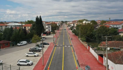 Sakarya’da Küpçüler Caddesi’ne renk katan dokunuş