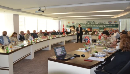 Bursa Gemlik’t GTSO’da Müşterek Meslek Komitesi toplandı