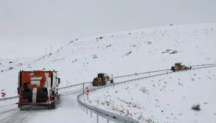 Kayseri Talas’ta kış çalışmaları sürüyor