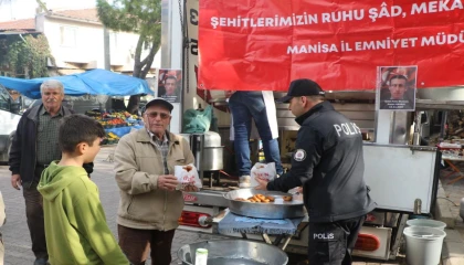 Manisa’dan şehit polis Hasan Akoral’a anma