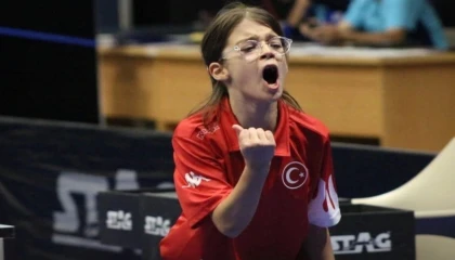 Muğlalı masa tenisi sporcusu Türkiye’yi temsil etti