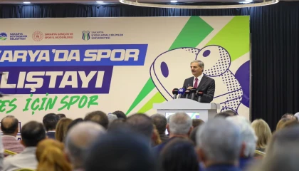 Şehrin spor altyapısını güçlendireceğiz