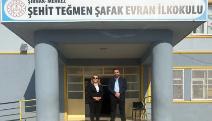 TEKSİDER’den Şırnak’taki öğrencilere destek