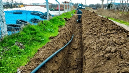 Balıkesir Bigadiç’e bin metrelik yeni içme suyu hattı