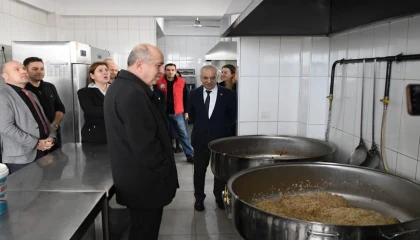 Başkan Özcan’dan Edirne Keşan’da aşevi ziyareti