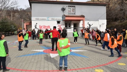 Batmanlı öğrencileri sporla buluştu