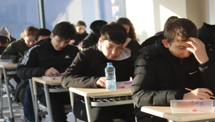 Çınar Akademi’de LGS öncesi sınav heyecanı yaşandı