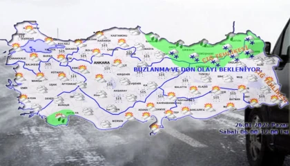 Doğuda çığ, buzlanma ve don... Yurtta bugün hava nasıl olacak?