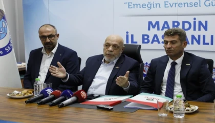 HAK-İş Mardin’den ’vergi reformu’ mesajı verdi