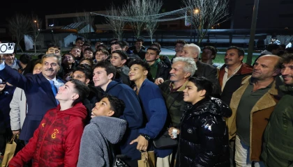 Sakarya’da Başkan Alemdar gençlerle buluştu