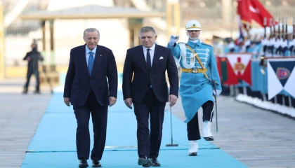 Slovakya Başbakanı Fico Ankara’da... Erdoğan: Önceliğimiz Suriye’nin istikrarı