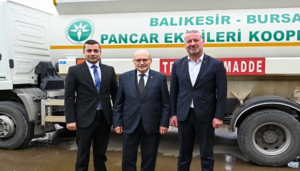 Bursa Karacabey Üretim ve İşletme Kooperatifi’ne ’Pancar Ekiciler’den destek