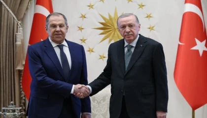 Cumhurbaşkanı Erdoğan, Rusya Dışişleri Bakanı Lavrov’u kabul etti