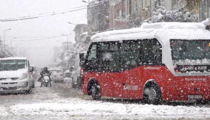 Düzce’de eğitime kar molası