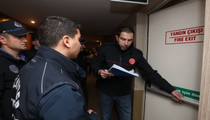 Gaziantep’te yangın riskine karşı yapı denetimleri sürüyor