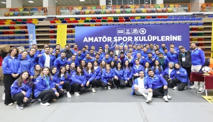 Konya’dan amatör spor kulüplerine 16 milyonluk malzeme desteği