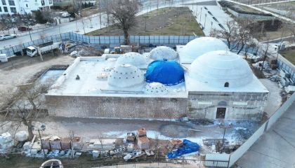 Konya’nın tarihi hamamı Meram’ın yeni gözdesi olacak!