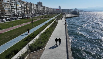 İzmir Kordon hem güvenli, hem daha yeşil