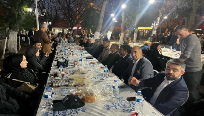 Kırklareli’de Pehlivanköy Belediyesi’nden iftar